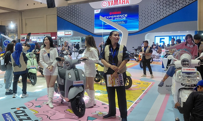 Intip Keseruan Booth Yamaha di IMOS 2025