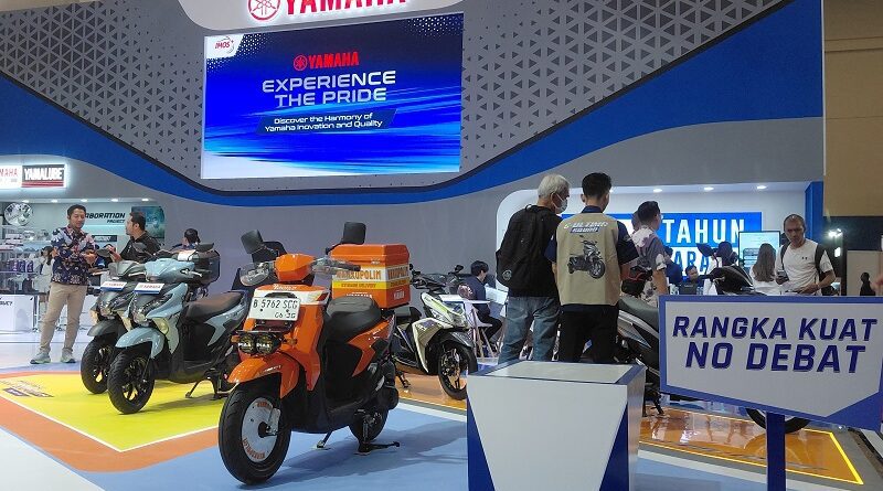 Intip Keseruan Booth Yamaha di IMOS 2025