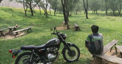 Jajal Kawasaki Meguro S1 Menembus Badai Hujan Jati Luhur