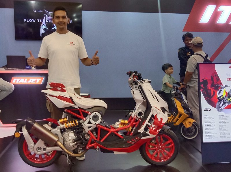 Mau Nonton Marquez di Mandalika Beli Italjet di IMOS 2025