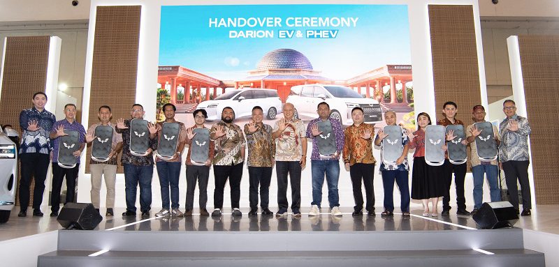 Darion Akhirnya Diserahkan ke Konsumen Wuling di GJAW 2025