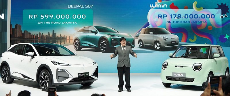 Debut CHANGAN di GJAW 2025, Pamer Lumin dan Deepal S07