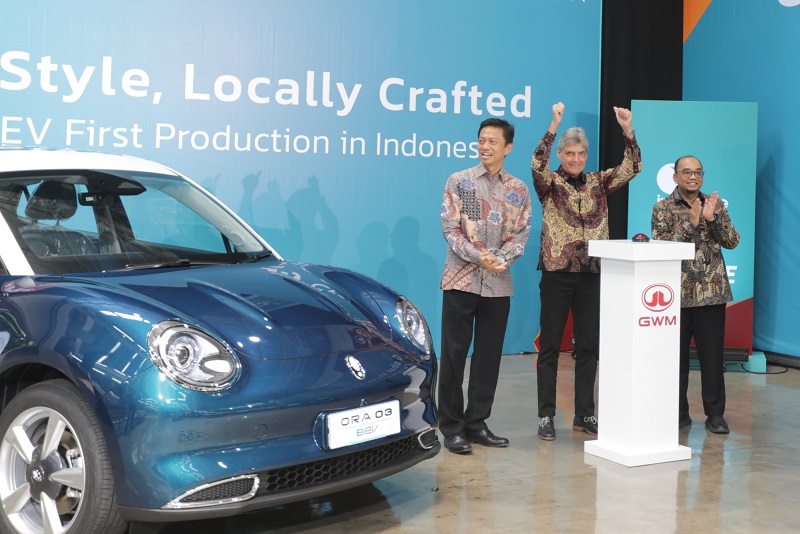 Melihat Lebih Dekat GWM ORA 03 Dirakit
