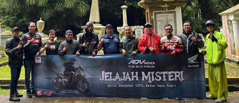 ADV160 Uji Nyali Makam Noni Belanda