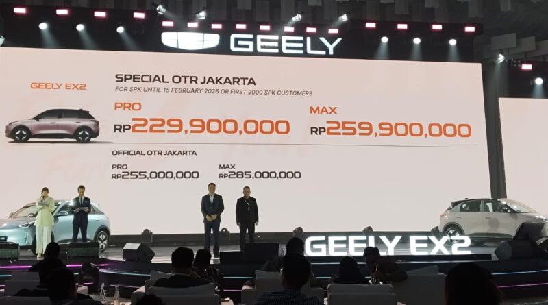 9 Fakta di Balik Peluncuran Harga Resmi Geely EX2, Nomer 8 Bikin Kesemsem