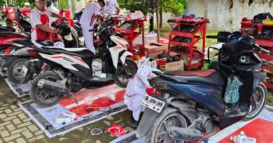 AHM Service Gratis 3000 Motor Korban Banjir Sumatra