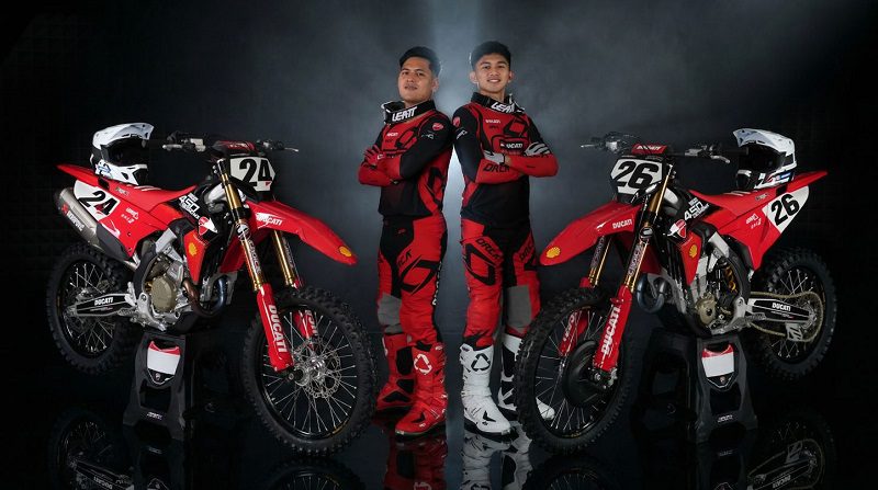 Diva Ismayana & Hilman Maksum Kembali di Kenalkan Ducati MX Team Indonesia