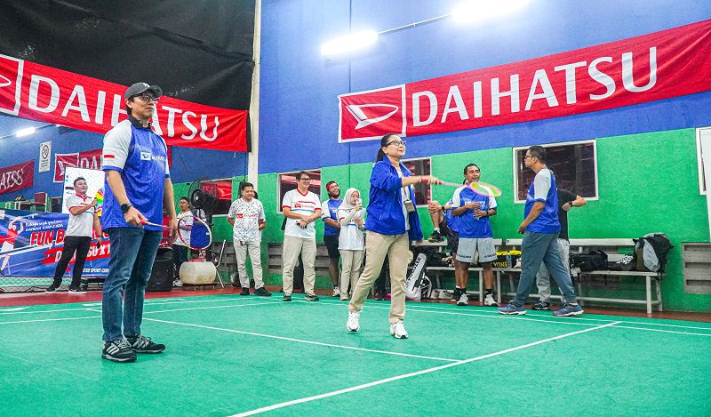 Fun Badminton Daihatsu x Forwot, Cari Keringat Diluar Press Conference