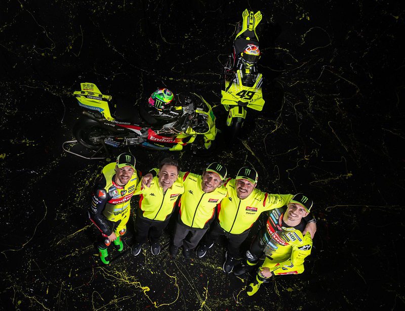 VR46 Siap Untuk Musim Ke 5 nya di MotoGP 2026, Usung Livery Anyar Black & Light