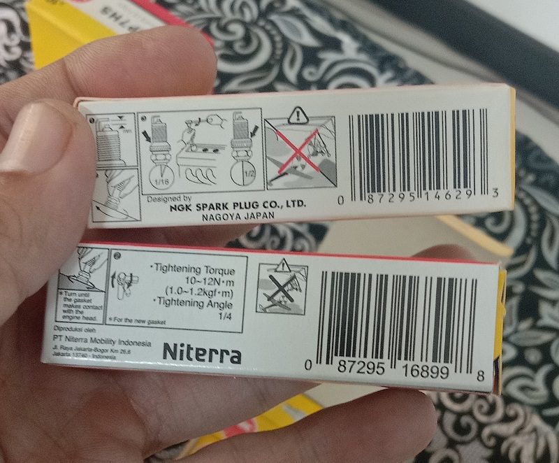 12 Cara Deteksi Busi NGK Palsu Atau Asli