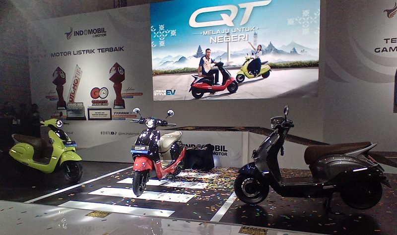 QT dan QT Pro, Indomobil eMotor Versi Pahe. Hanya 15 Juta
