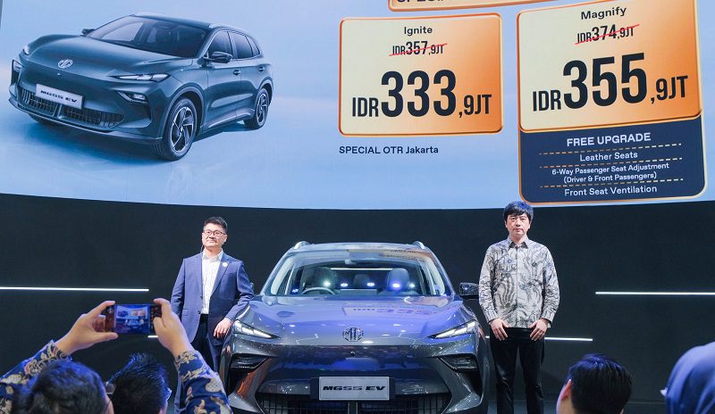 MGS5 EV Resmi Melenggang di IIMS 2026 Dengan Harga 357,9 juta