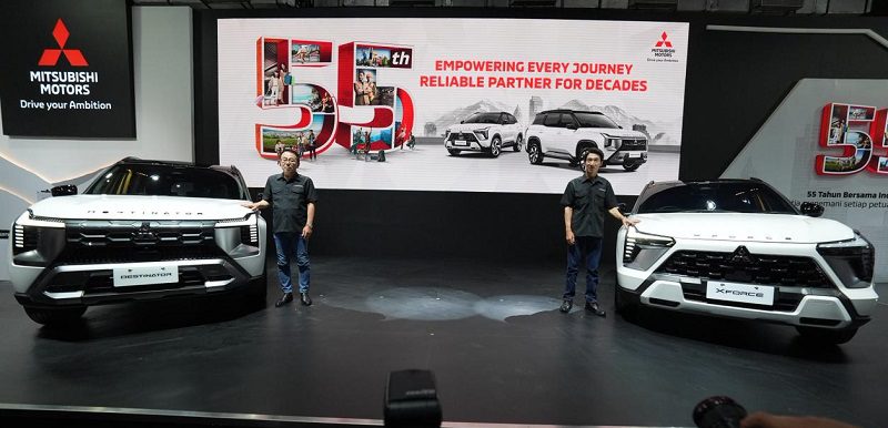 MMKSI Rayakan 55 tahun Dengan Destinator & Xforce di IIMS 2026