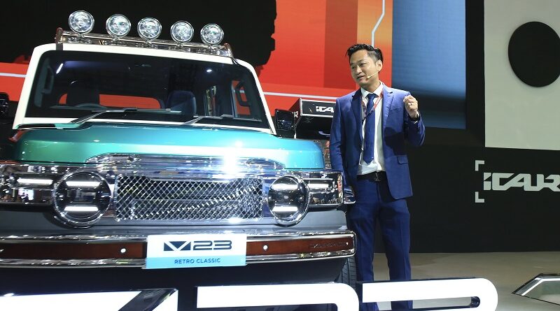 Retro atau Cybespace iCAR Tawarkan SUV Premium di IIMS 2026