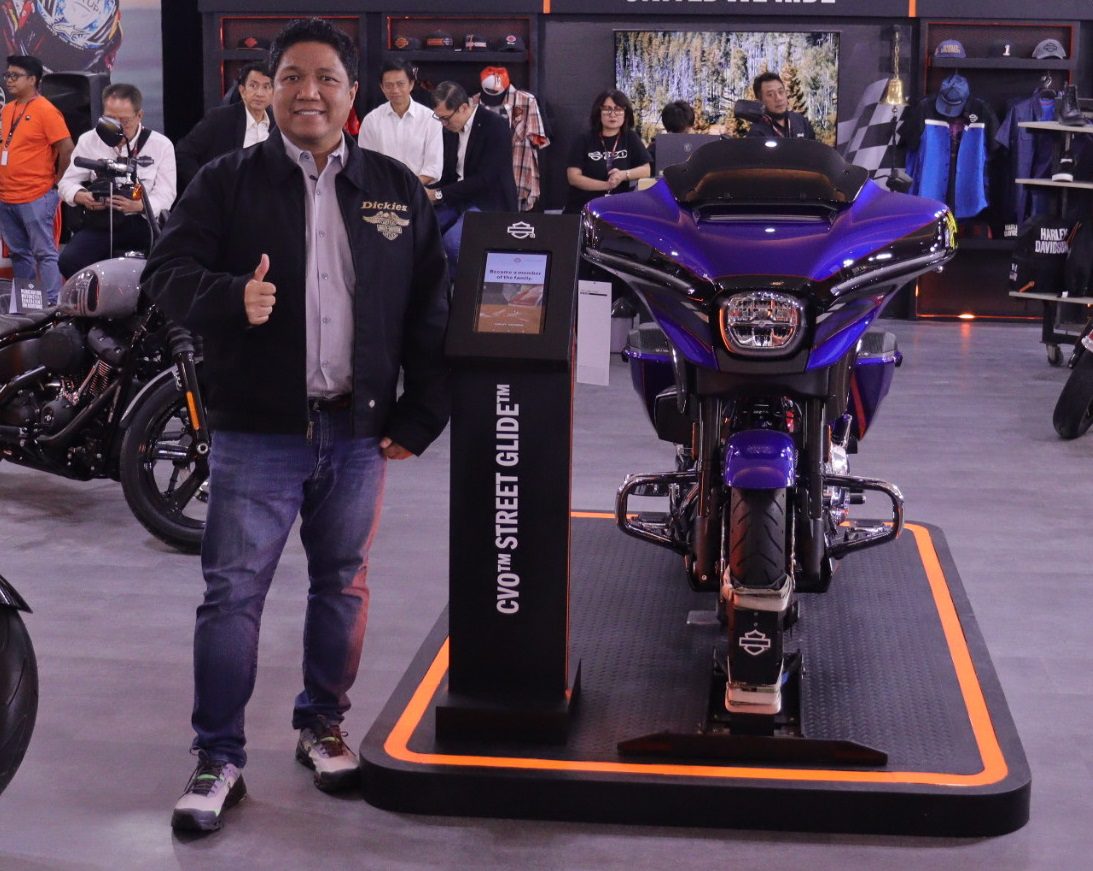 Street Glide Blue Streak Magnet HD di IIMS 2026