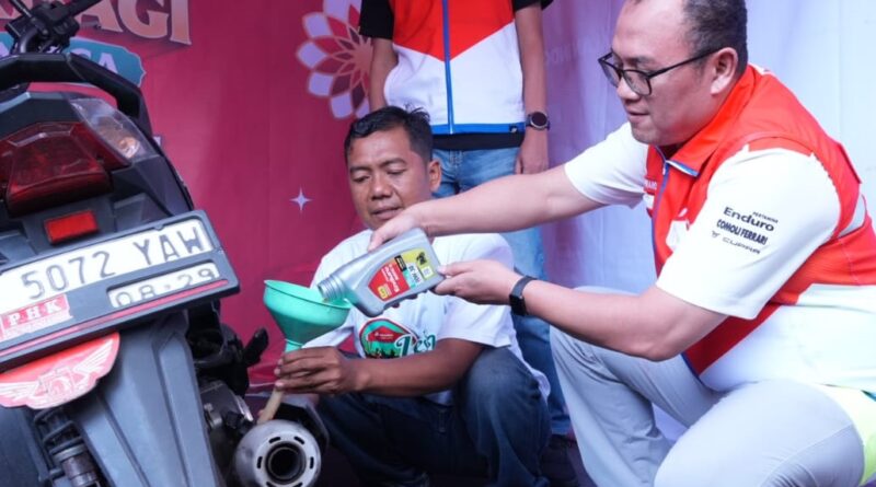 7 Titik Ganti Oli Gratis Lesehan Enduro untuk Pemudik Motor Jalur Pantura