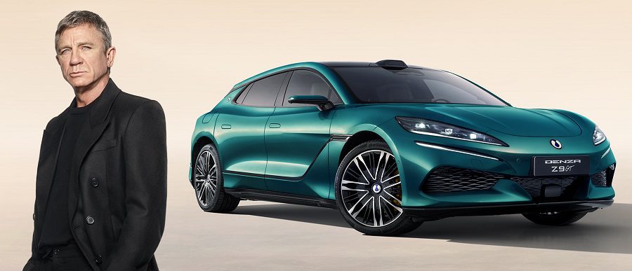 Agent 007 Daniel Craig Sekarang Naik DENZA Z9GT