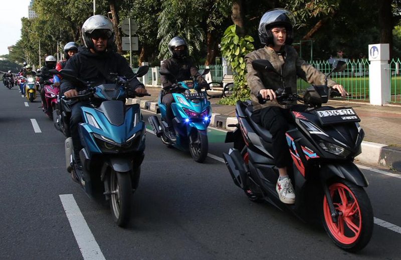 EVOS dan Vario 125 Jadi Benang Merah Rolling City AL Azhar