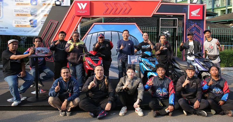 EVOS dan Vario 125 Jadi Benang Merah Rolling City AL Azhar