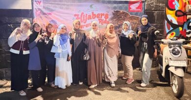 Hijabers Serenity Ride, Combo Lady Bikers dan Scoopy Cantik