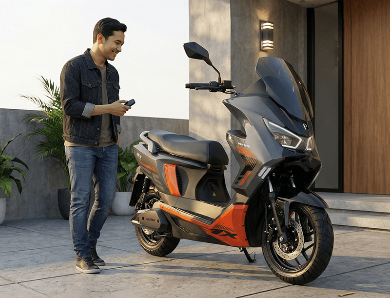 Motor Listrik Ditinggal Saat Mudik, 6 Hal Ini Wajib Disetting
