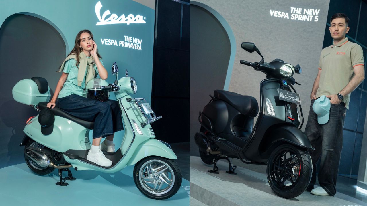 Primavera & Sprint Sekarang Lebih Gahar, Vespa Upgrade 180 cc