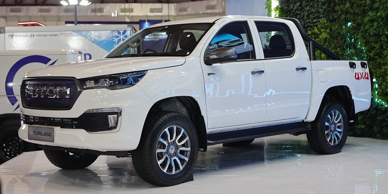 Foton eTUNLAND Debut GIICOMVEC 2026, Double Cabin Listrik Pertama di Indonesia
