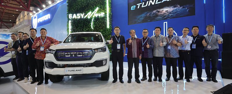 Foton eTUNLAND Debut GIICOMVEC 2026, Double Cabin Listrik Pertama di Indonesia