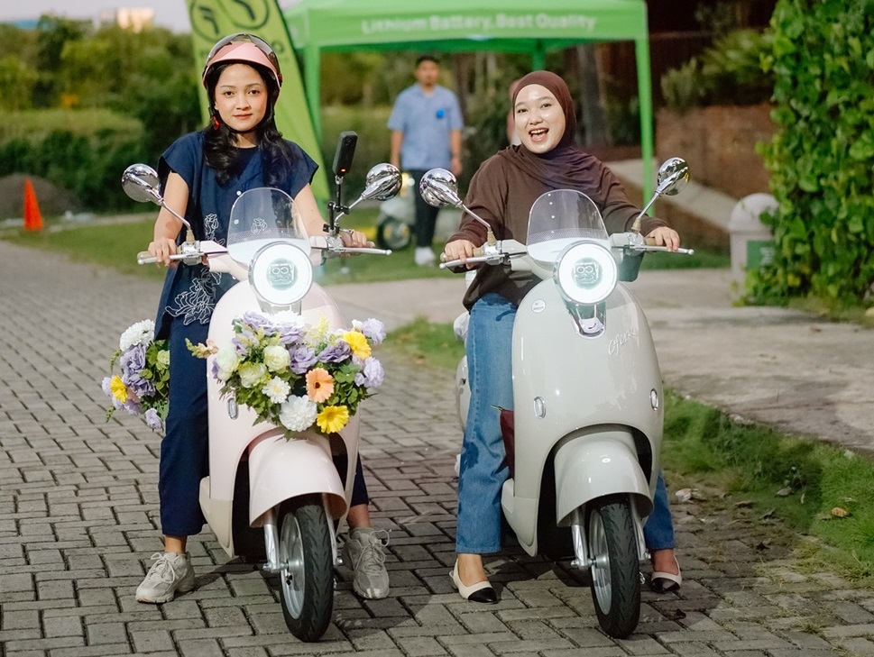 O-Ladies Gathering, Gerombolan Betina Doyan Motor Listrik