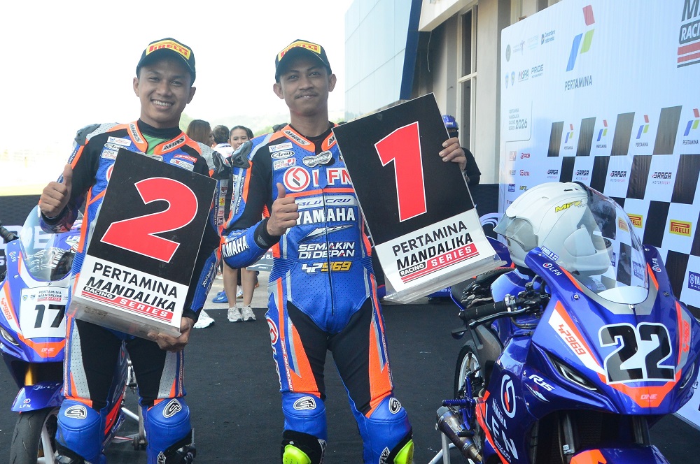 Yamaha Menang Race dan Pimpin Klasemen Mandalika Racing Series 2026