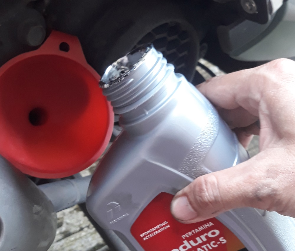 Cara Reset Indikator Oil Change Honda Scoopy