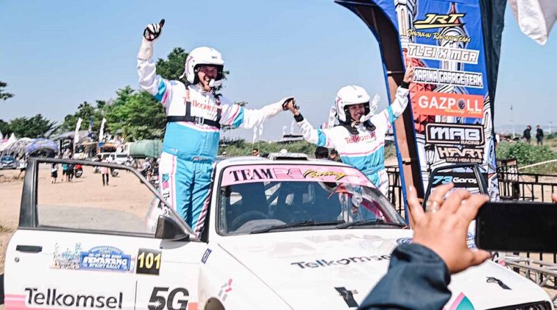 Rifat Sungkar & Son Tercepat di Kejurnas Sprint Rally 2026 Semarang