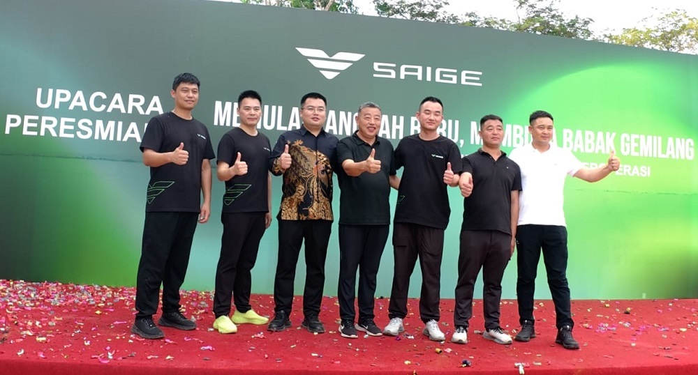 Saige Resmi Buka Pabrik di Karawang Plus Kenalkan SG Apex
