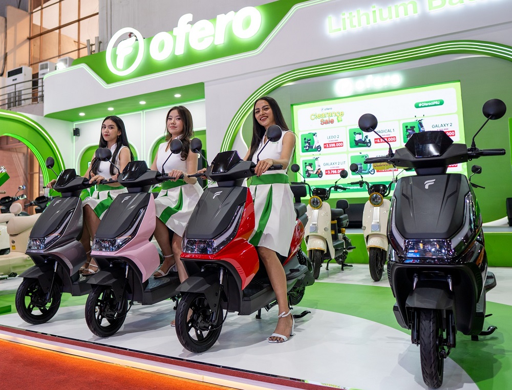 Sasar Keluarga di Jakarta Fair 2026, Beli Motor Listrik Ofero Dapat Cashback 4 Juta