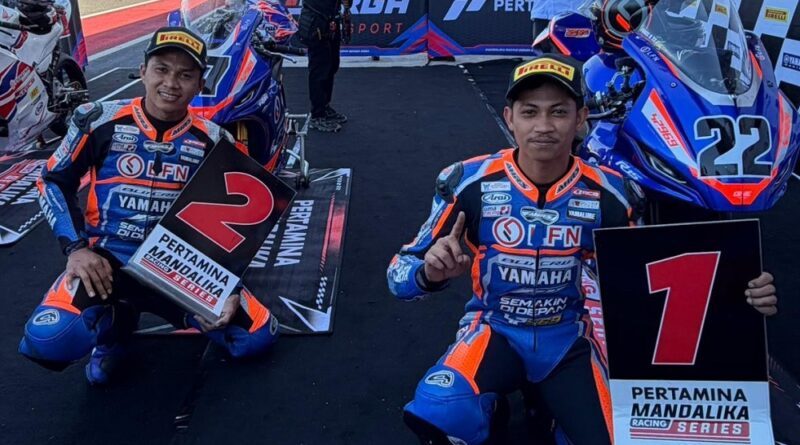 Tiga Pembalap Yamaha Kuasai Puncak Klasemen Mandalika Racing Series 2026