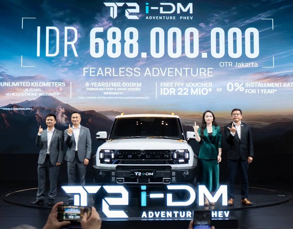 Caroline Ling Percaya PHEV Paling Cocok Untuk Indonesia, JETOUR T2 i-DM Pilihan Pas di GIIAS 2026