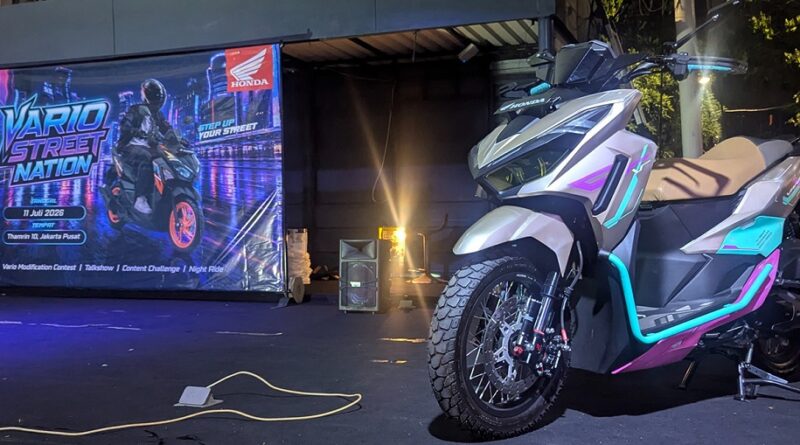 Nigh Ride With Honda Vario Street Nation
