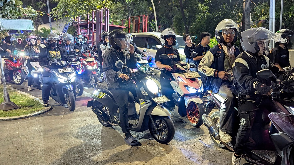 Nigh Ride With Honda Vario Street Nation