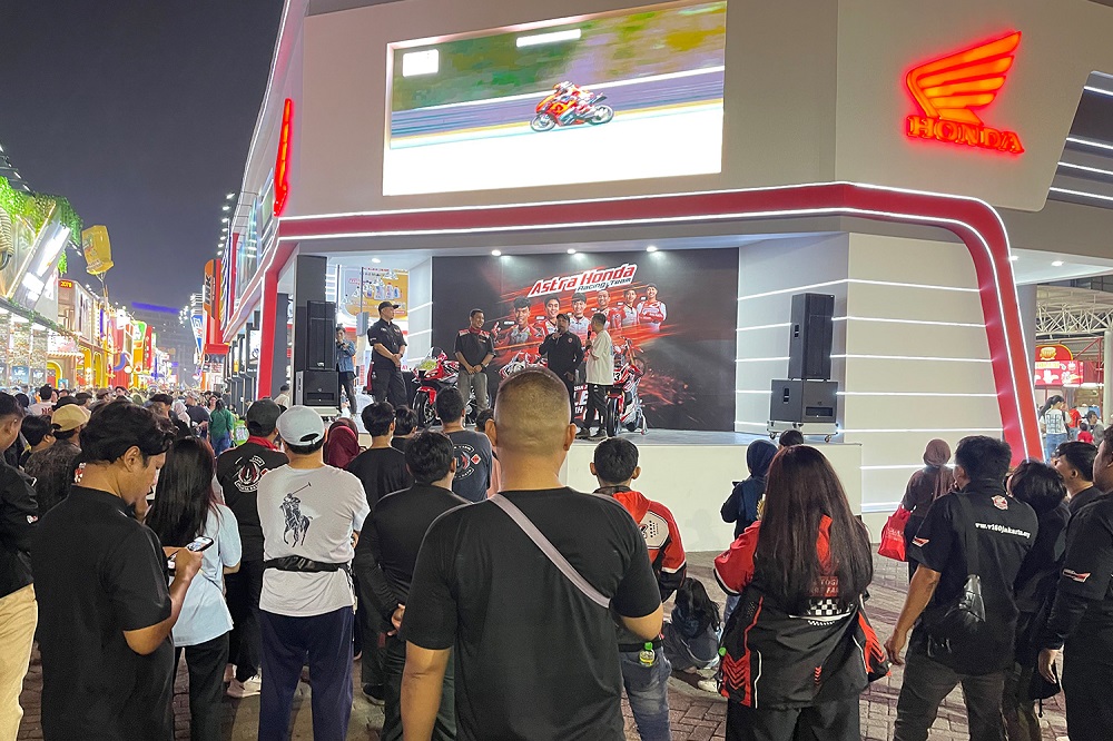 Wahana Honda Ajak 200 Biker Honda Intip Teknologi New Vario EVO 160 di Jakarta Fair2