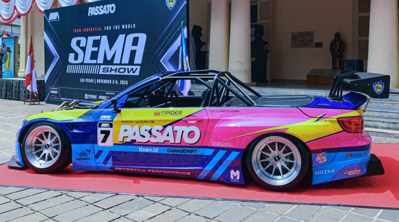 BMW Passato Extreme Custom By Rain Works Show Off di SEMA 2026