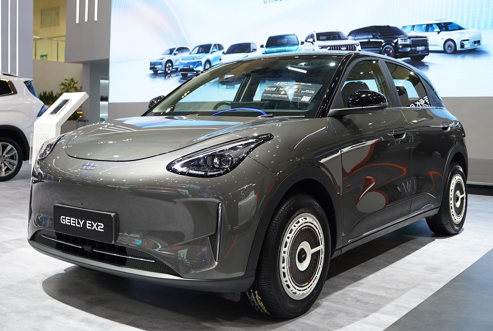 Boafeo & Aerotech 16 inci Dari HSR Sulap Geely EX2 Retro Klasik