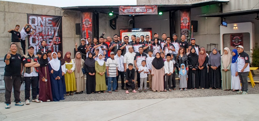 MBIC Genap 2 Tahun, 200 Lebih Member Santuni 32 Yatim Piatu di Warnoes Gas Alam