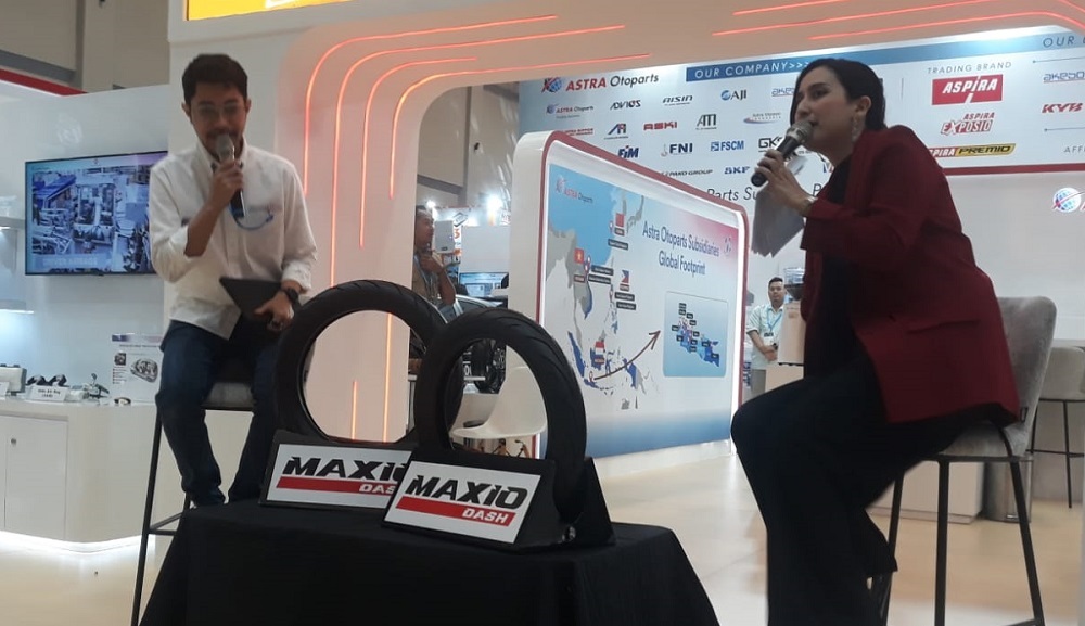 Aspira Maxio Dash, Ban Khusus Matic Dari Astra Otoparts di Automechanika Jakarta 2026