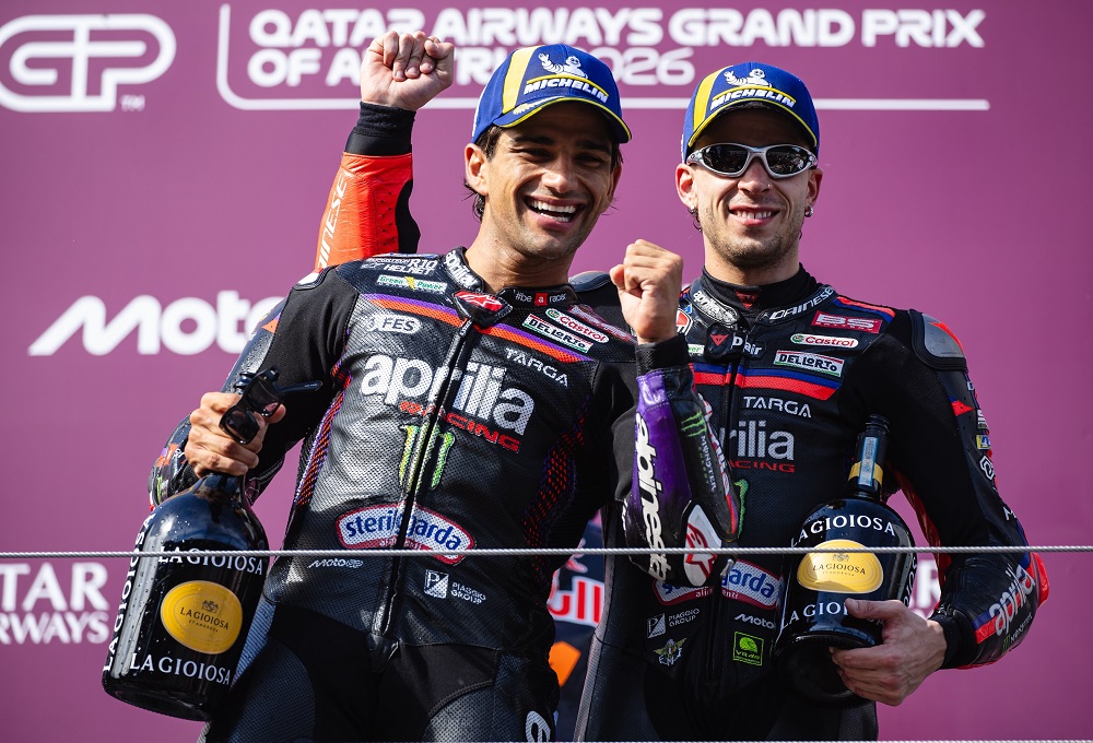 Jorge Martín & Marco Bezzecchi Janjian Naik Podium Bareng di MotoGP Austria 2026