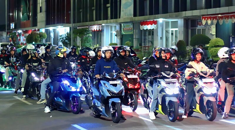 Ratusan LED Vario EVO Serbu Warkop SGN