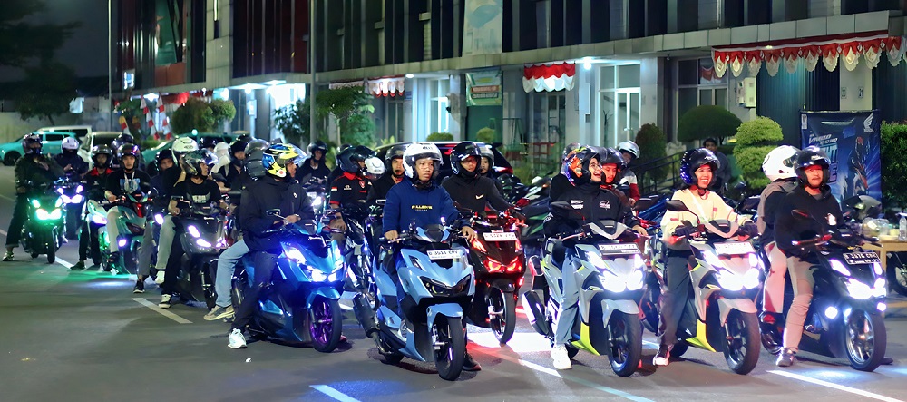 Ratusan LED Vario EVO Serbu Warkop SGN