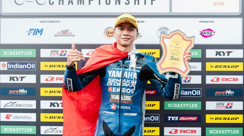 Wahyu Nugroho Double Podium SS600 ARRC Sepang