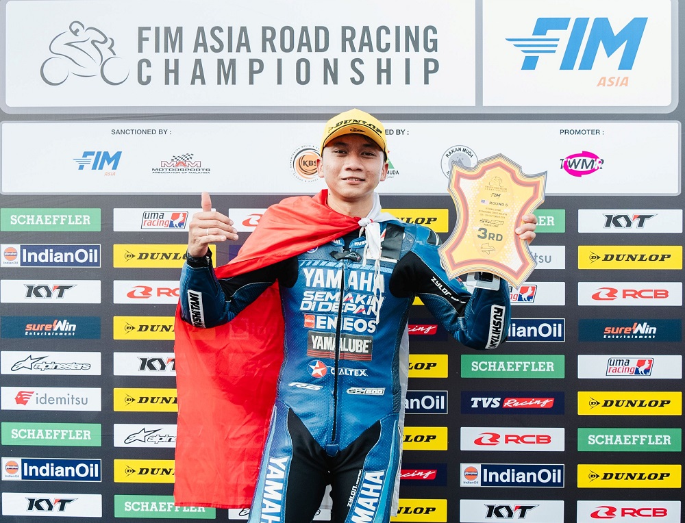 Wahyu Nugroho Double Podium SS600 ARRC Sepang
