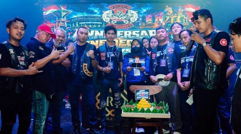 500 Bikers Rayakan Satu Dekade Riders R15 Bekasi