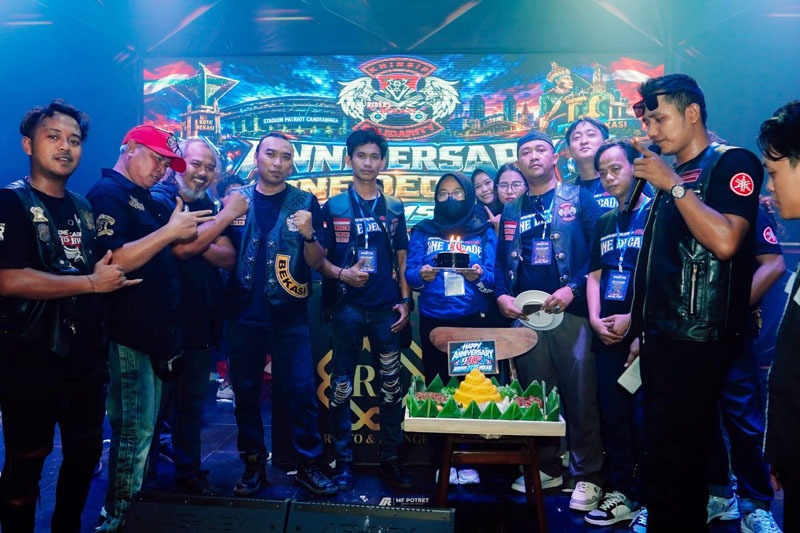 500 Bikers Rayakan Satu Dekade Riders R15 Bekasi